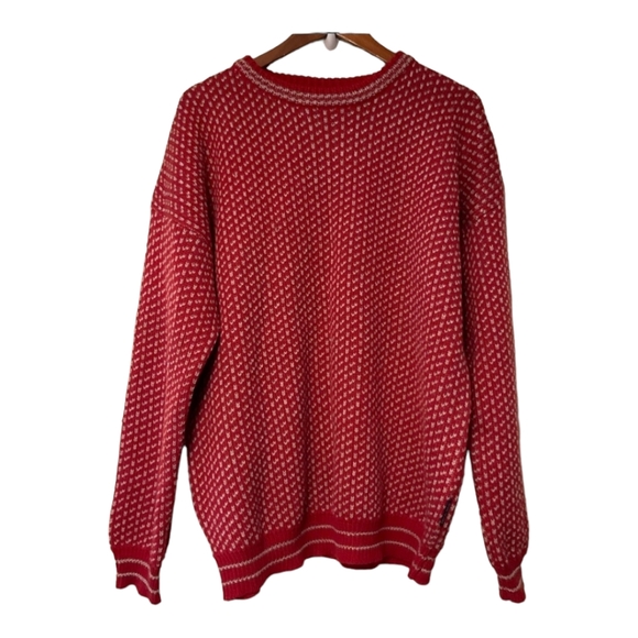 Wool Overs 100% British Wool Knit Pullover Sweater XL - Picture 1 of 8